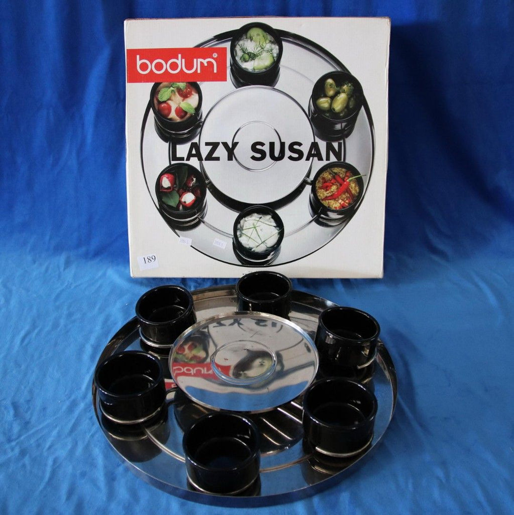 Bodum Stainless Steel Lazy Susan Revolving Set
