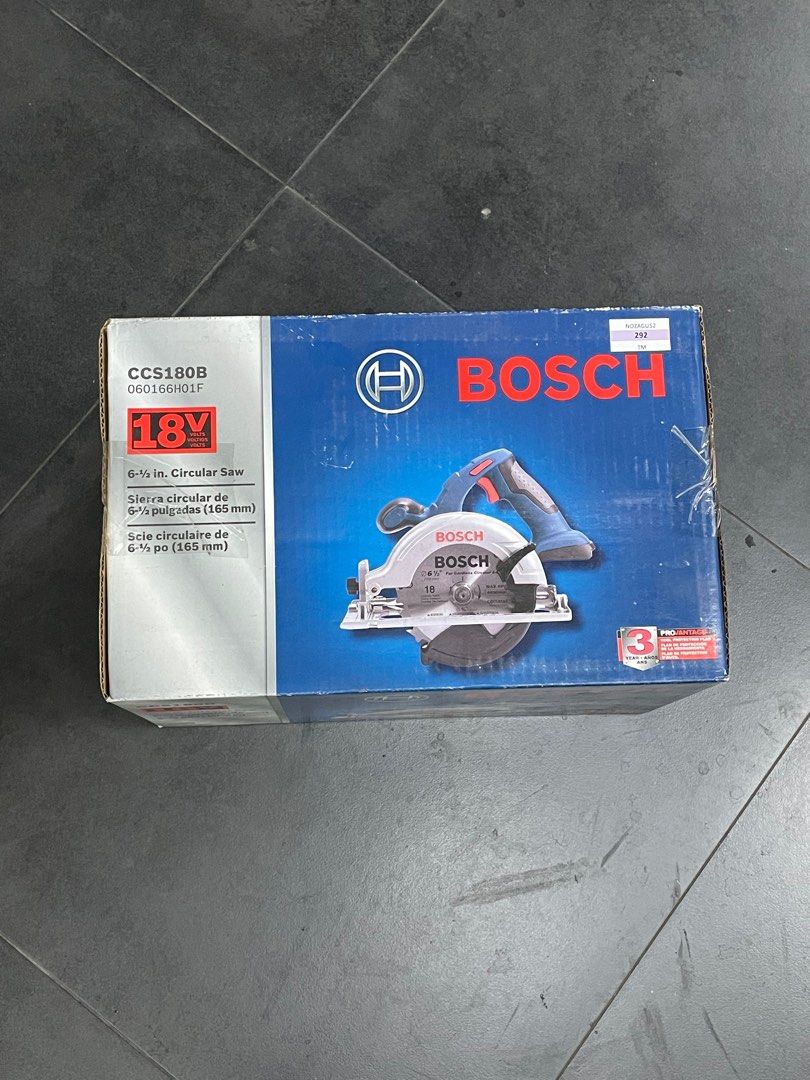 BOSCH CCS180B 18V 6-1/2 In. Blade Left Circular Saw (EXLCLUDED BATTERY AND CHARGER)