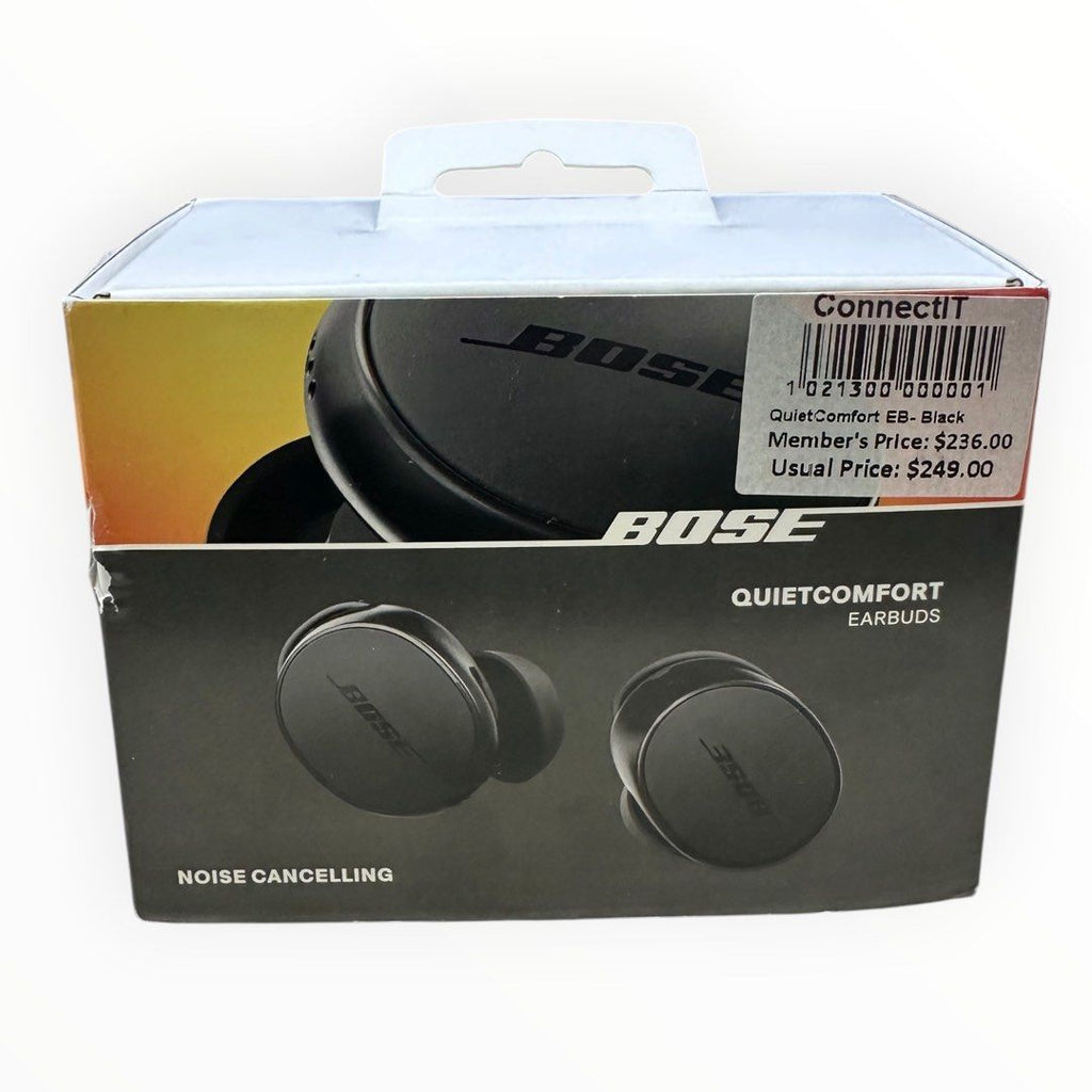 Bose QuietComfort Noise Cancellation Wireless Earbuds – Black
