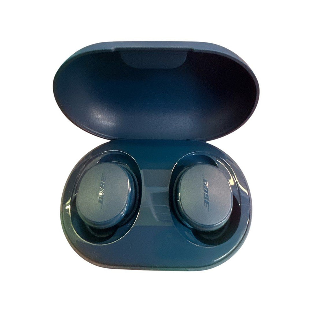 Bose QuietComfort Earbuds True Wireless Bluetooth Headphones with Active Noise Cancelling and Microphone, Deep Bass Technology and IPX4 Rating, Up to 8.5 Hours Runtime, Twilight Blue
