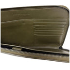 Bottega Veneta Green Leather clutch Bag