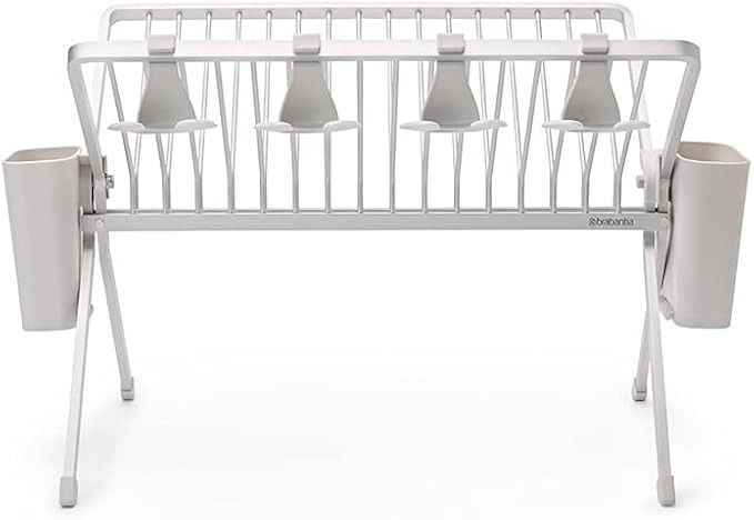 Brabantia 139444 SinkSide Foldable Dish Drying Rack Large, Light Grey Secondary image