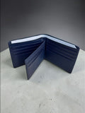 Braun Büffel Leather Wallet - Navy Blue