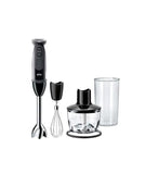 Braun MultiQuick 5 MQ5235BK - Hand Blender with Chopper and Whisk, 1000W, Black