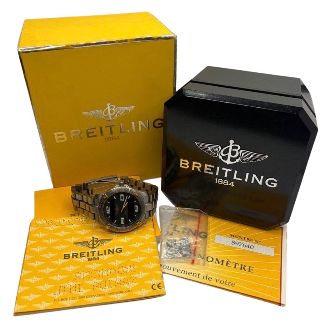 Breitling Aerospace F75362 40mm Titanium Watch