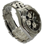 Breitling Chronomat Evolution 44mm Automatic Chronograph Black Dial Watch A13356 “Full Set”