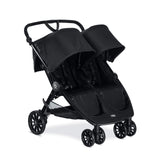 Britax B-Lively Double Stroller, Raven - Quick Self Standing Fold, Adjustable Handlebar, All Wheel Suspension