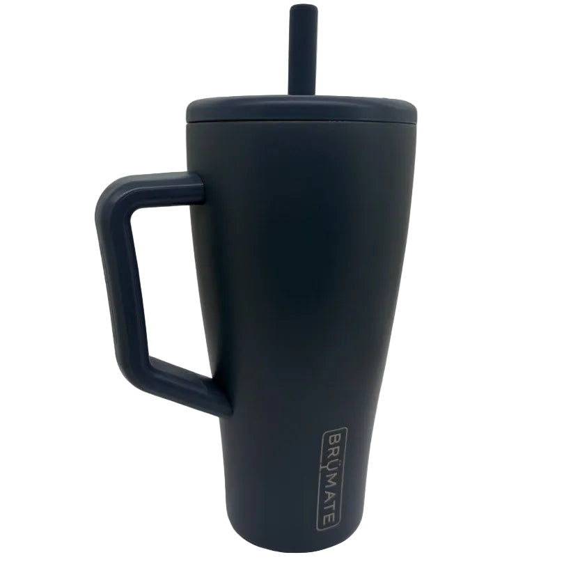 BruMate Era 30oz Tumbler With Handle And Straw Nightfall Blue