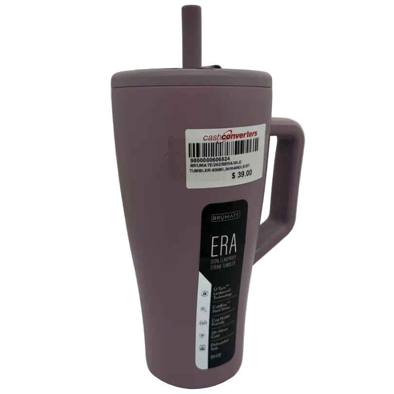 BruMate Era BERA30LD Tumbler With Handle And Straw 30oz Lilac Dusk Secondary image
