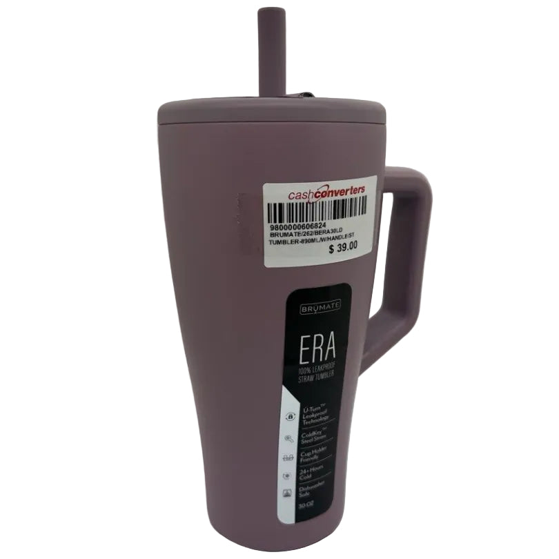 BruMate Era BERA30LD Tumbler With Handle And Straw 30oz Lilac Dusk