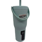 BruMate BRS35BA Resa 740mL Travel Tumbler With Handle And Straw Blue Agave