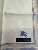 Burberry Handkerchief Light Blue Check Pattern