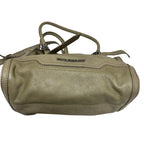 Burberry Leather Satchel/Handbag, in a Taupe/Khaki Tone with dustbag