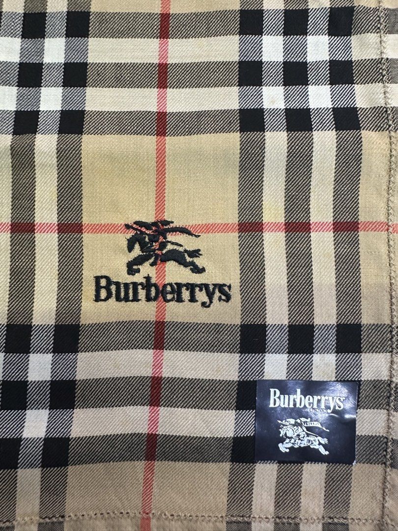 Burberry Handkerchief Beige Nova Check Pattern