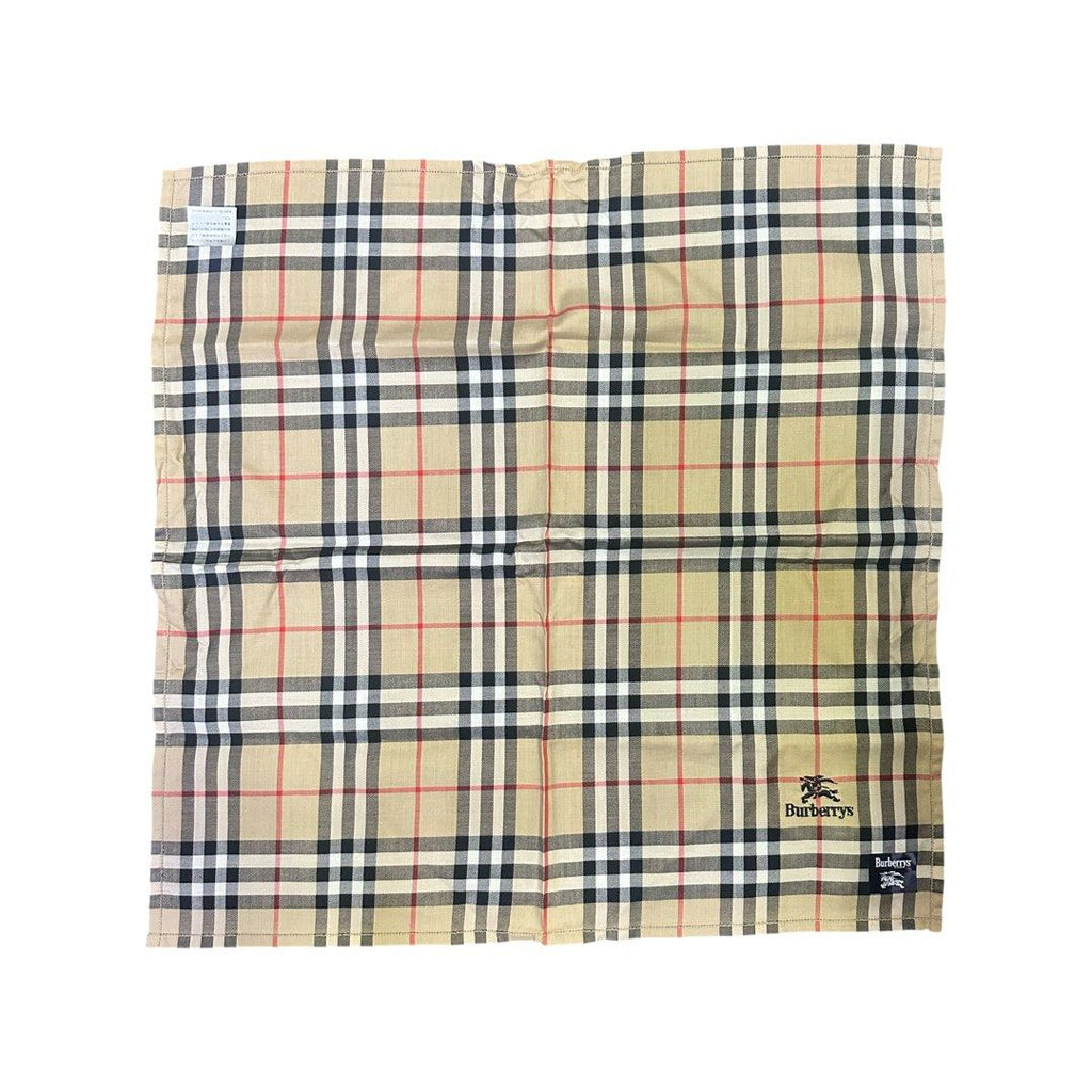 Burberry Handkerchief Beige Nova Check Pattern