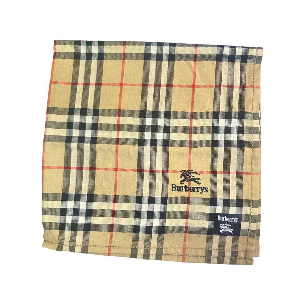 Burberry Handkerchief Beige Nova Check Pattern
