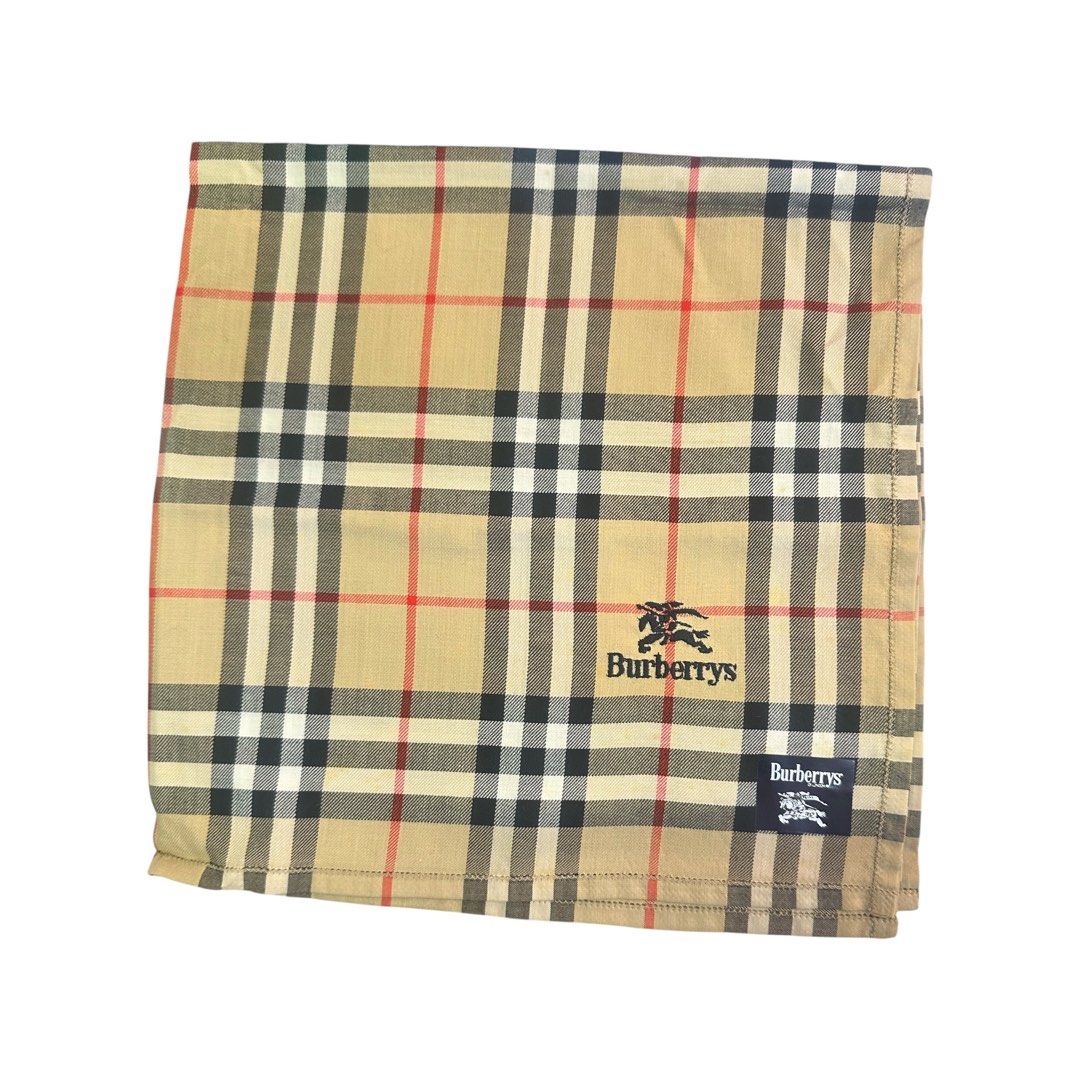 Burberry Handkerchief Beige Nova Check Pattern