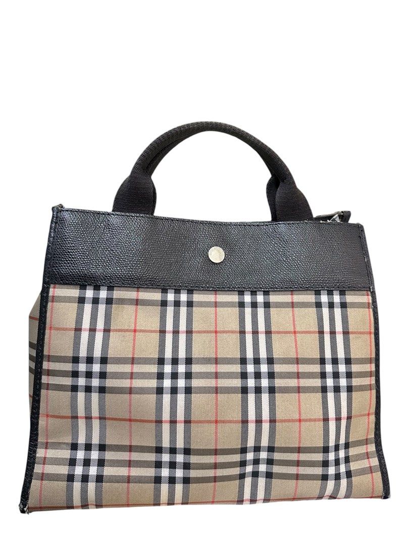 Burberry  Nova Check Tote Bag