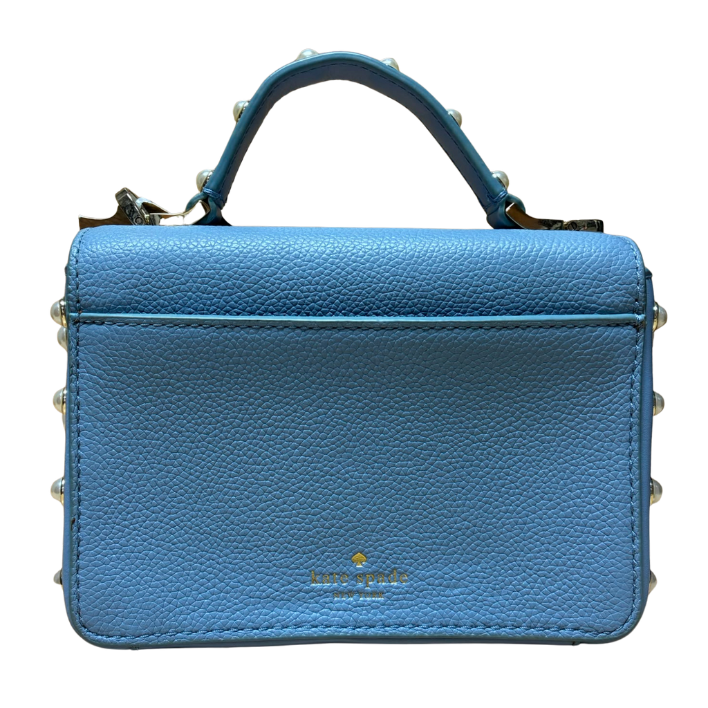 Kate Spade Maisie Serrano Place Pearl Purse Crossbody Blue WKRU5673