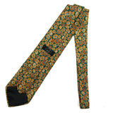 Dunhill Silk Green, Gold & Blue Necktie