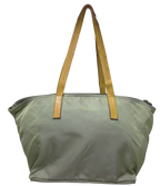 Prada Tessuto Nylon Small Boxy Tote Bucket Bag