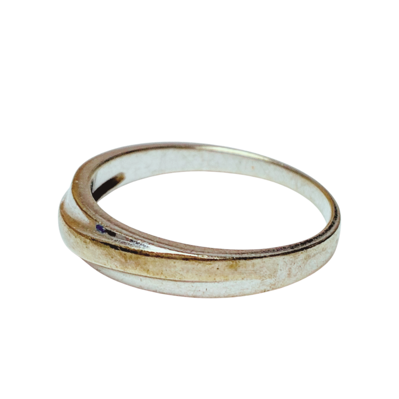 10K White Gold Wedding Band 3.0GM Secondary image