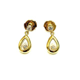 Chopard Happy Diamond 750YG Earring