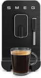 Smeg BCC02FBMUK,50’S Retro Style Bean To Cup Coffee Machine With Milk Frother