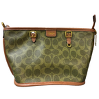 Coach Taxi Tote 21 Signature Canvas