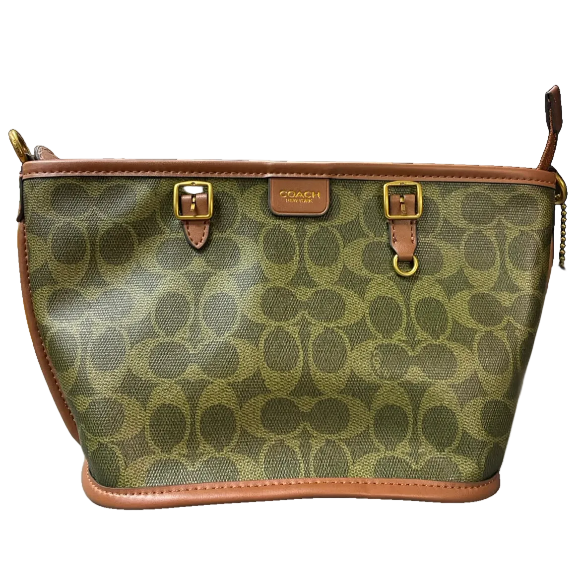 Coach Taxi Tote 21 Signature Canvas