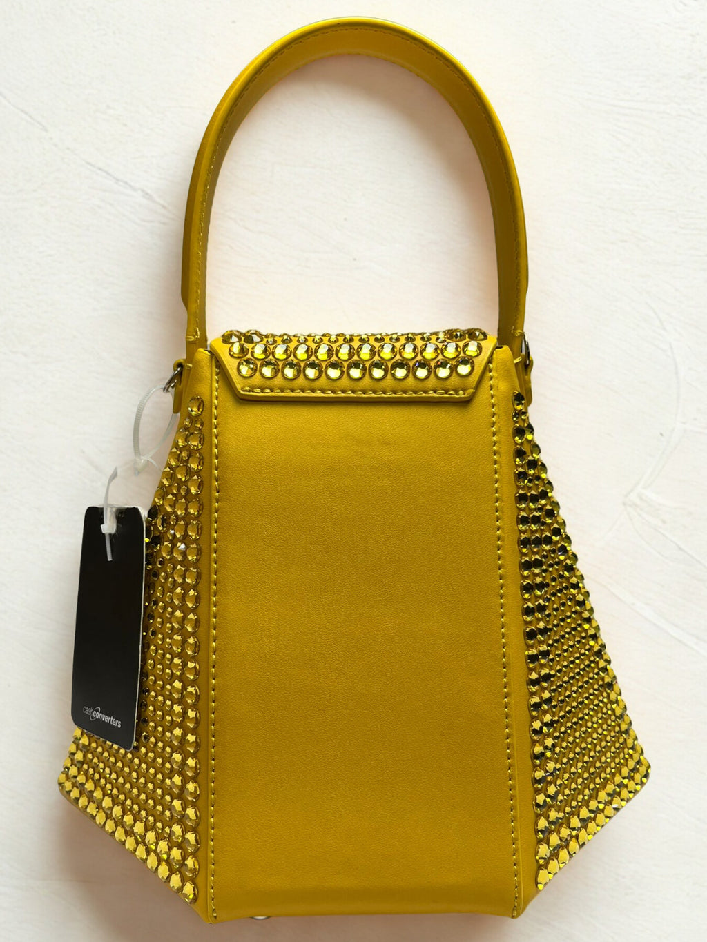 Yellow Swarovski X Weinsanto Bebe Crystallized Bag 5675282