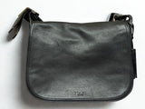 Coach Patricia Legacy Black Leather Shoulder Bag