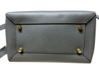 Celine Micro Belt Bag Grey Grained Calfskin Leather