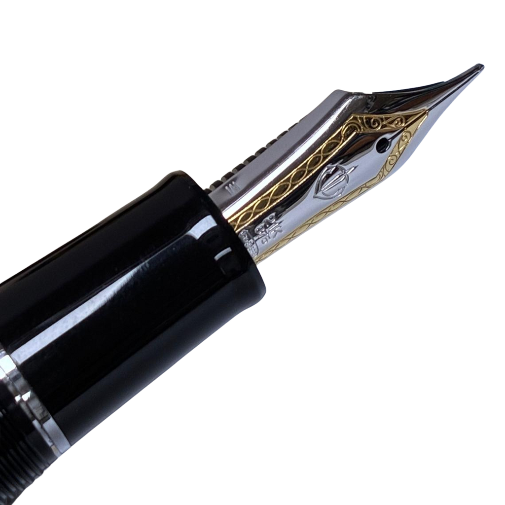 Sailor 112037420 Professional Gear Fountain Pen Black 21K Medium Nib