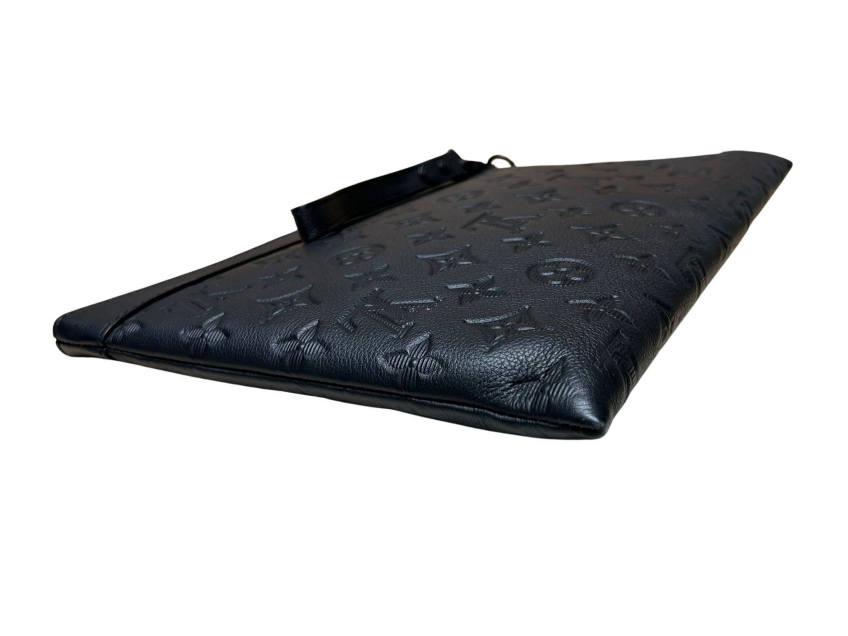 Louis Vuitton Pochette ToGo Monogram Shadow Leather Clutch Bag