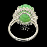 Jade Pt85 Ladies' Ring Certificate