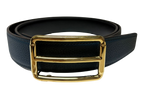 Hermes Reversible Leather Belt Blue