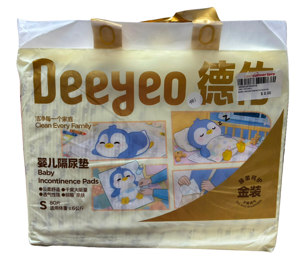 Deeyeo Baby Diaper Pads Small 80 Count