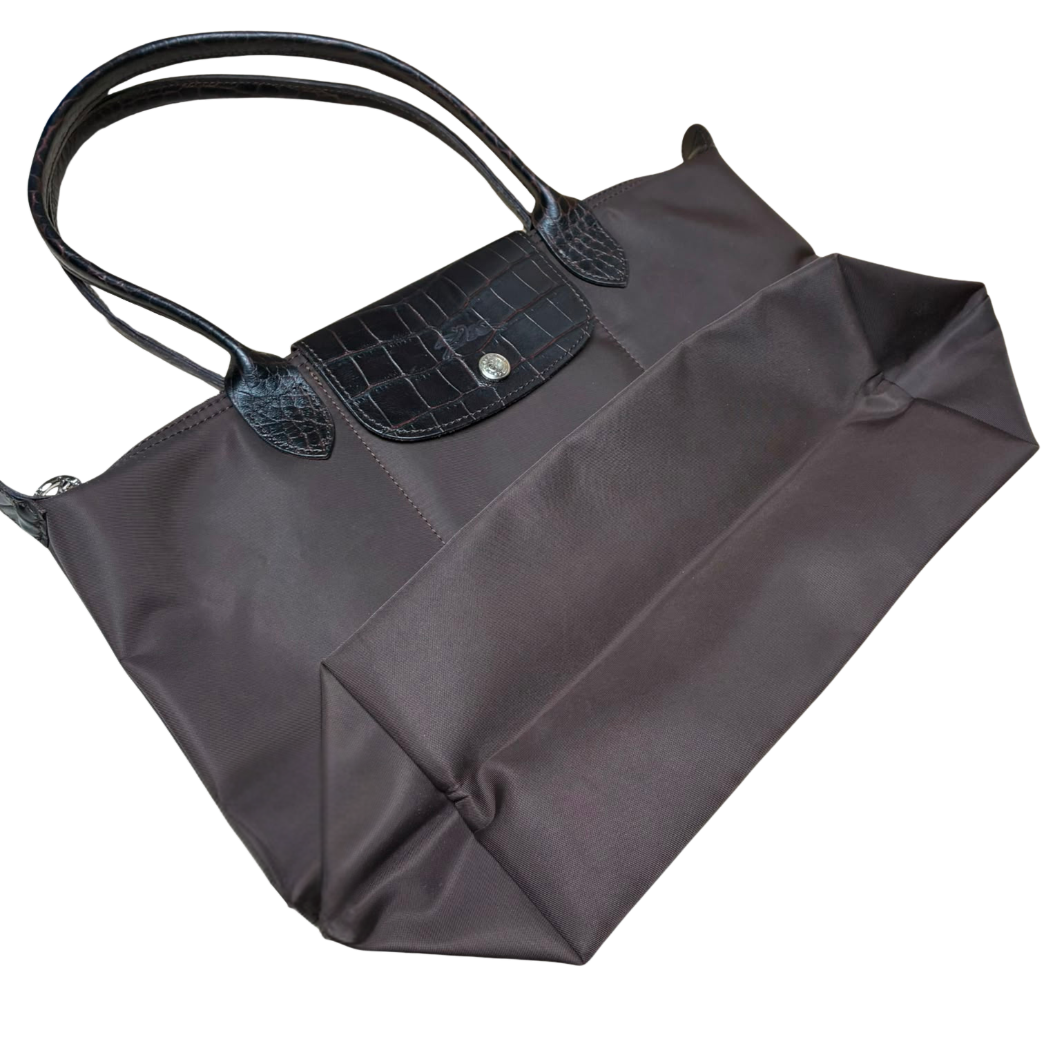 Longchamp Le Pliage Croc Tote Bag