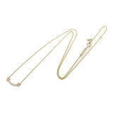 Tiffany & Co. T Smile 18ct yellow-gold and diamond necklace /2.15gram