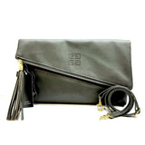 Givenchy Tassel Grey Leather Bag