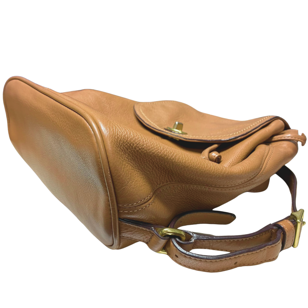 Coach F24385 Park Leather Backpack British Tan