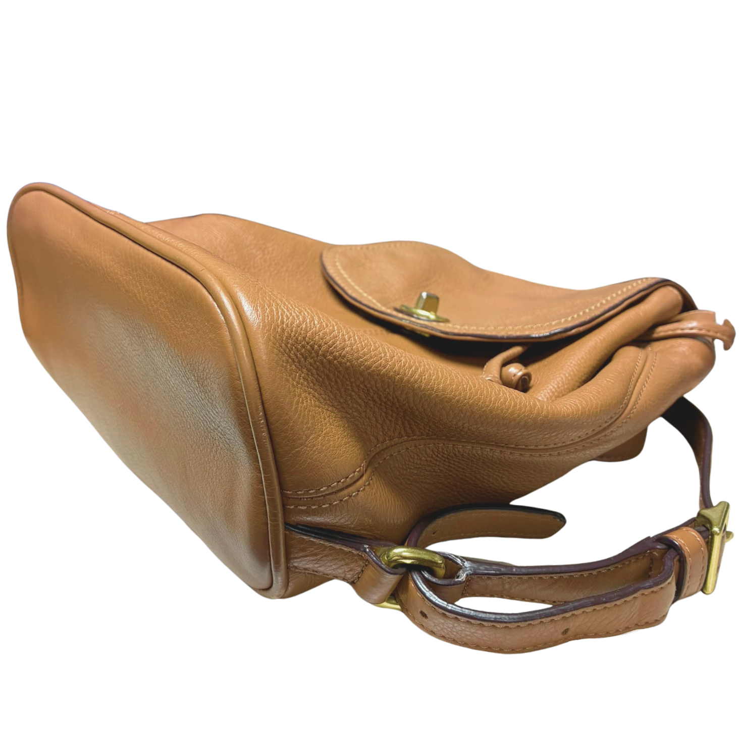 Coach F24385 Park Leather Backpack British Tan