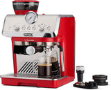 De'Longhi La Specialista Arte EC9155.R - Pump Espresso Machine with Integrated Grinder, Red