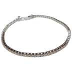 18K White Gold Diamond Tennis Bracelet