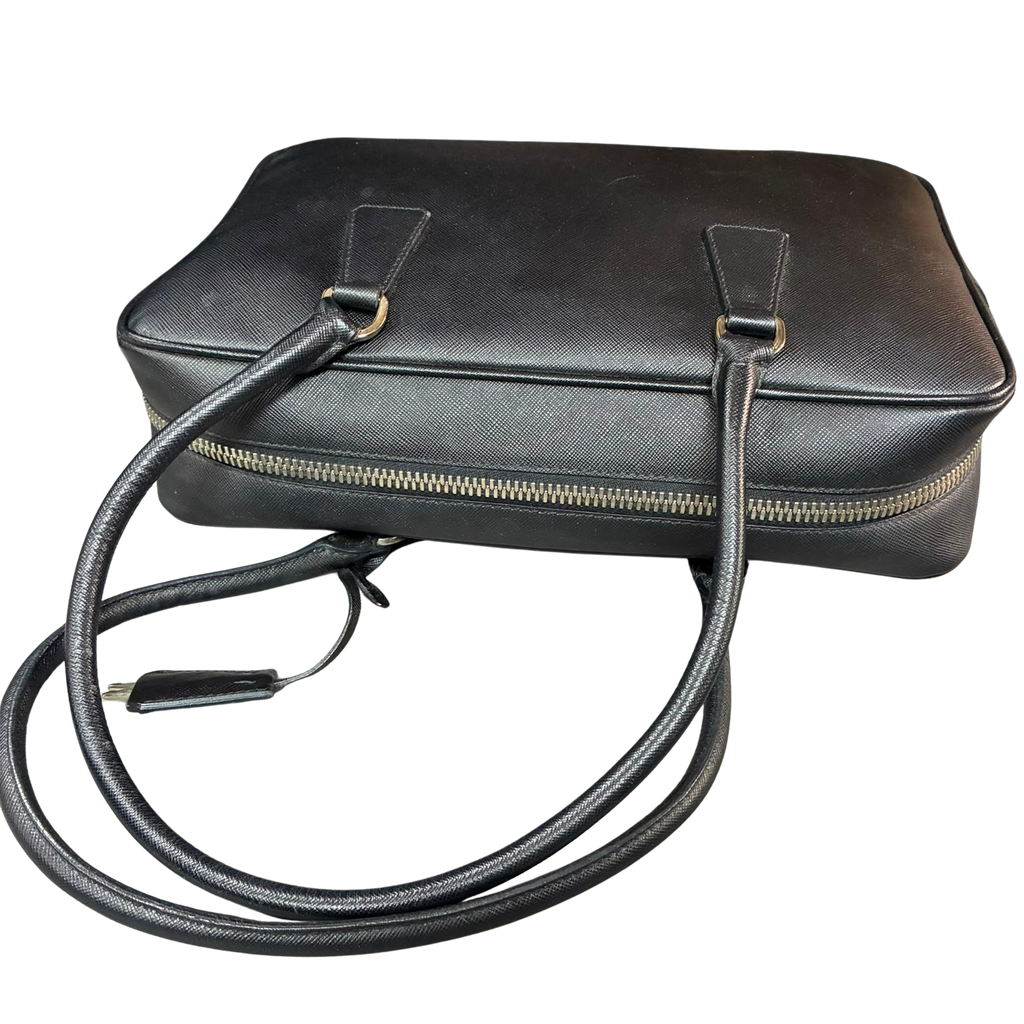 Prada Saffiano Lux Bauletto Bag