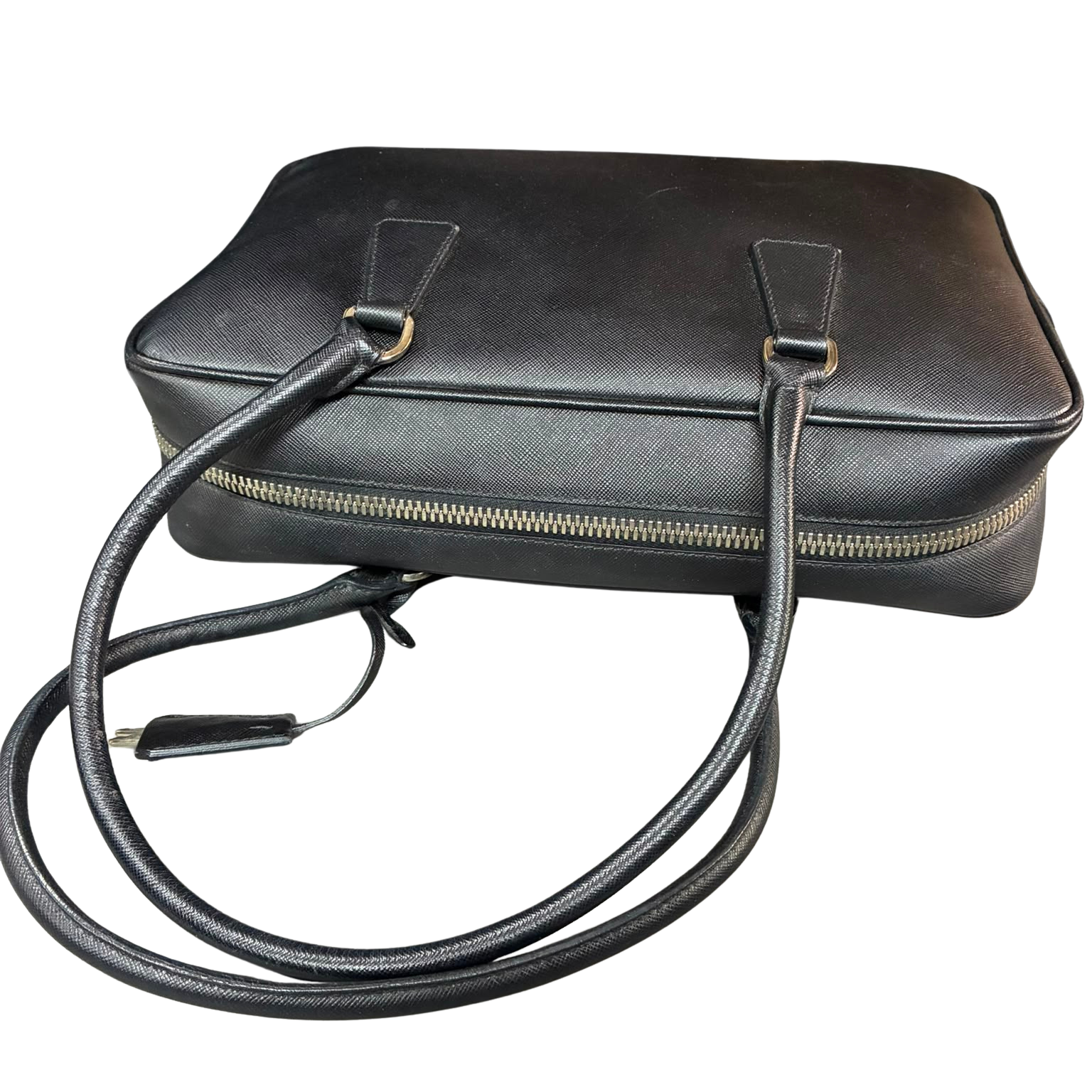 Prada Saffiano Lux Bauletto Bag