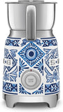 Smeg MFF01DGBUK Dolce and Gabbana Blu Mediterraneo Milk Frother