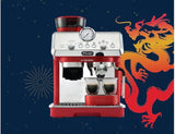 De'Longhi La Specialista Arte EC9155.R - Pump Espresso Machine with Integrated Grinder, Red