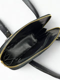 Lancel Black Top Handle Handbag